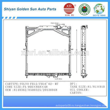 Volvo радиатор грузовика OEM 81493262